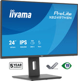 iiyama ProLite XB2497HSN-B1 computerskærm 60,5 cm (23.8") 1920 x 1080 pixel Fuld HD LED Sort