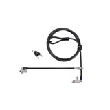 Kensington Slim N17 2.0 dobbelt nøgle laptop lås til kileformede porte