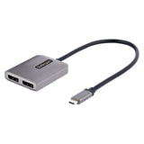 StarTech.com MST14CD122DP USB grafisk adapter 4096 x 2160 pixel Grå