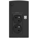 PowerWalker 10121069 UPS-enhed Interaktivt indgangsstik 0,65 kVA 360 W 2 AC stikkontakt(er)