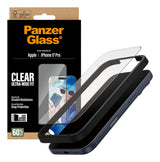 PanzerGlass ® Skærmbeskyttelse iPhone 17 Pro | Ultra-Wide Fit m. EasyAligner