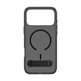 PanzerGlass CARE™ by ® Kickstand Case Smokey m. Sort MagSafe iPhone 18 Pro Max | 17 Pro Max