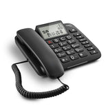 Gigaset DL380 Analog telefon Nummervisning Sort