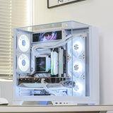 darkFlash DV360S MAX Processor Alt-i-en væskekøler 12 cm Hvid 1 stk