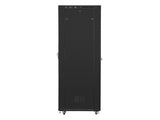 Lanberg FF01-8047-12B stativ 47U Fritstående reol Sort