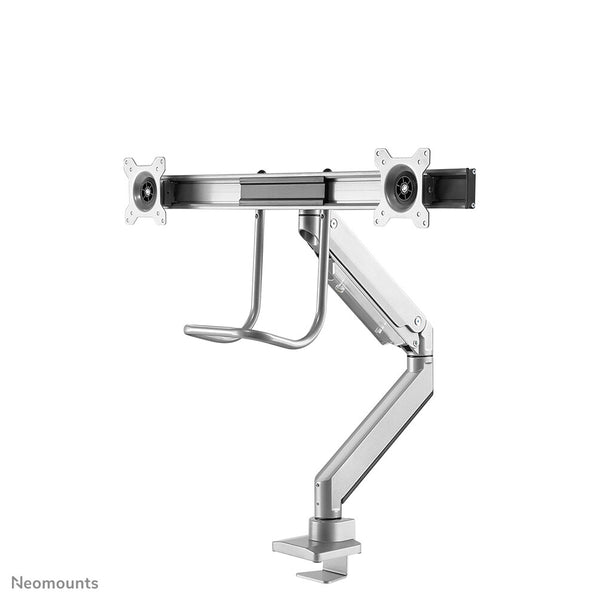 Neomounts NM-D775DXSILVER skærmbeslag og -stativer 81,3 cm (32") Skrivebord Sølv