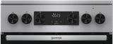 Gorenje GECS5C70XA komfur og ovn Fritstående komfur Elektrisk Keramisk Rustfrit stål