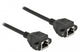 DeLOCK 87010 netværkskabel Sort 2 m Cat6a S/FTP (S-STP)