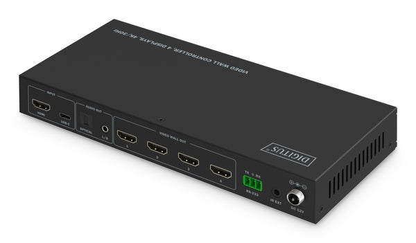 Digitus DS-55358 video vægprocessor Sort