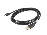 Lanberg CA-USBK-10CC-0018-BK USB-kabel USB 2.0 1,8 m Mini-USB A USB A 0,48 Gbit/sek. Sort