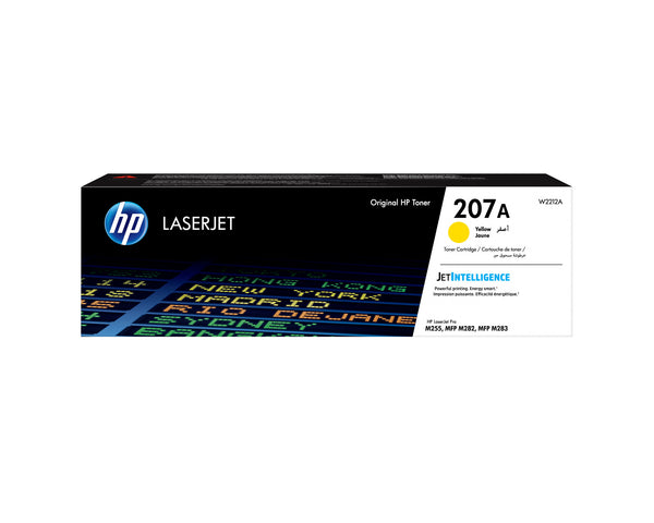 HP 207A Original LaserJet-tonerpatron, gul