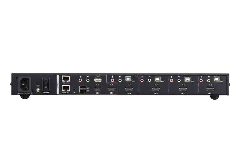 ATEN CM1284 KVM Switch Stativ-montering Sort