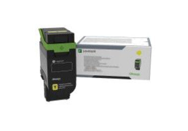 Lexmark 75M0H40 tonerpatron 1 stk Original Gul