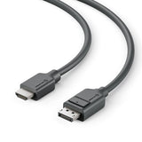 ALOGIC EL2DPHD-03 videokabel adapter 3 m DisplayPort HDMI Sort