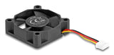 DeLOCK 67338 Computerkølesystem Computerkabinet Ventilator 3,5 cm Sort 1 stk