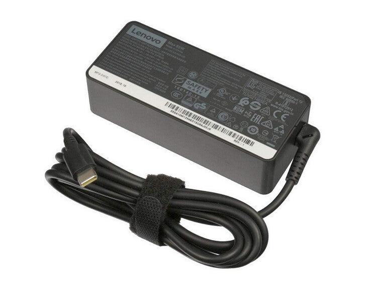 Lenovo 01FR026 strømadapter og vekselret Indendørs 65 W Sort