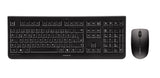 CHERRY DW 3000 tastatur Mus inkluderet Universel RF trådløst AZERTY Belgisk Sort