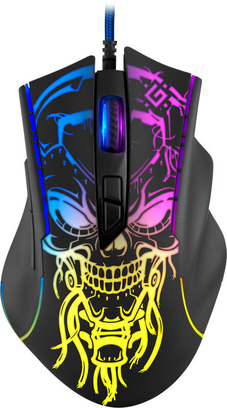 Defender BULLETSTORM GM-928 mus Spil Højre hånd USB Type-A Optisk 7200 dpi