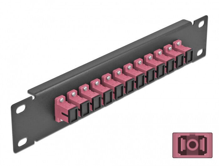 DeLOCK 66764 patch panel 1U