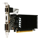 MSI GT 710 2GD3H LP grafikkort NVIDIA GeForce GT 710 2 GB GDDR3