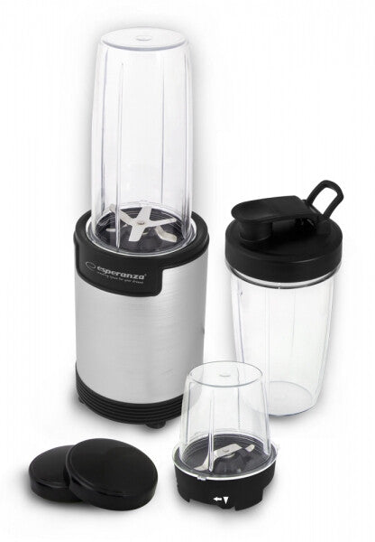 Esperanza EKM030 blender Bordplade blender 900 W Sort, Rustfrit stål