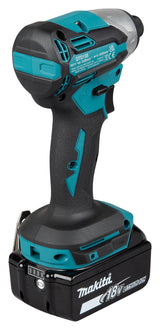 Makita DTD158Z elektrisk skruetrækker & slagbor Sort, Blå