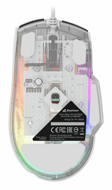 Sharkoon SGM35 mus Universel Højre hånd USB Type-A Optisk 6400 dpi