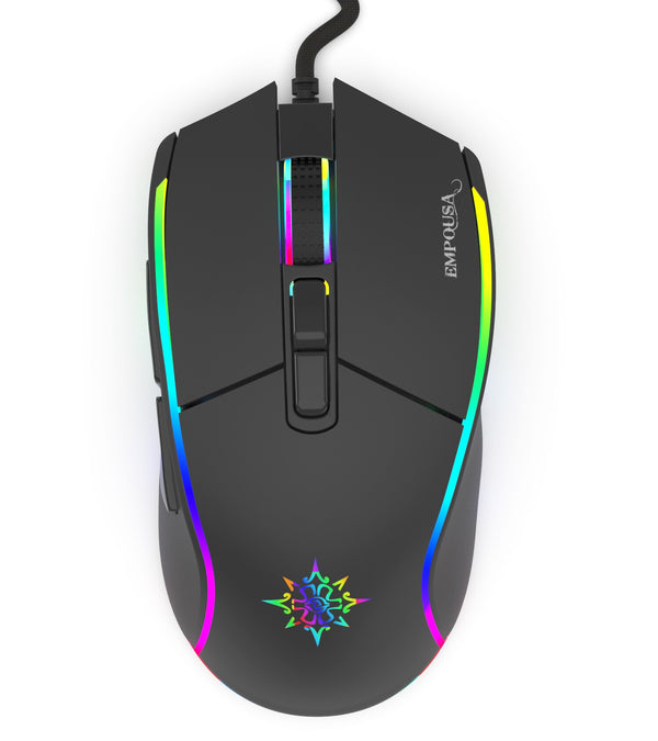 Inca IMG-GT16 mus Spil Højre hånd USB Type-A Optisk 6400 dpi