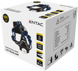 Entac EHL-ZOOM-5W-ALU lommelygte Sort Hovedbånd lommelygte LED