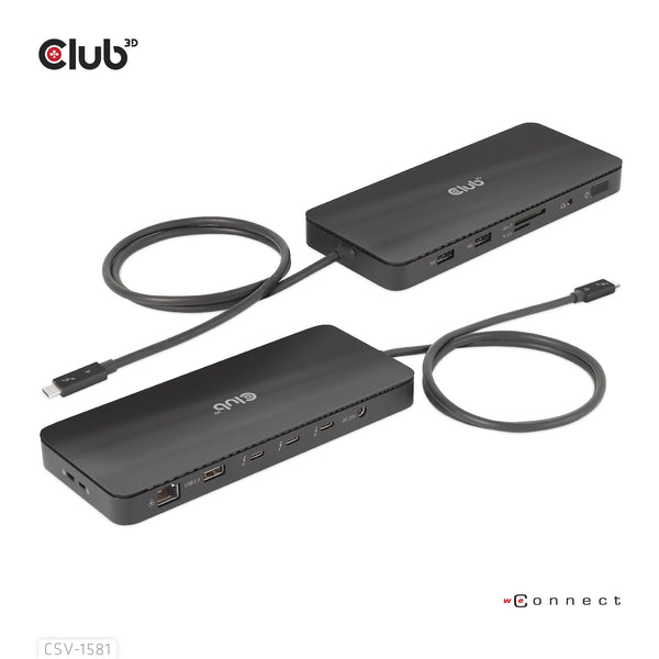 CLUB3D CSV-1581 dockingstation Docking Thunderbolt 4 Sort
