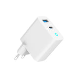 Gembird TA-UC-PDQC65L-W-01 oplader til mobil enhed Universel Hvid Vekselstrøm Hurtig opladning Indendørs