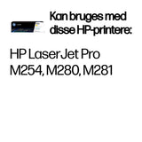 HP Original 203A LaserJet-tonerpatron, gul