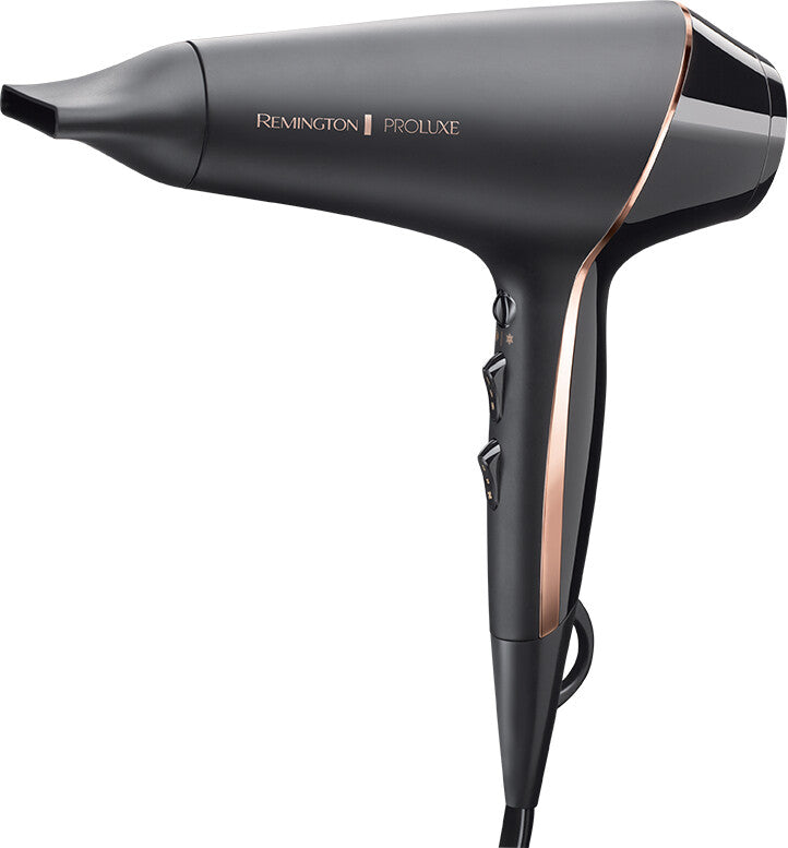 Remington PROLuxe Midnight Edition hårtørrer 2400 W Sort, Guld