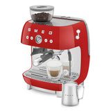 Smeg 50's Style Espressomaskine EGF03RDEU Rød