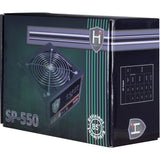Inter-Tech HIPOWER SP-550 enhed til strømforsyning 550 W 20+4 pin ATX ATX Sort
