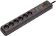 Brennenstuhl Secure-Tec Surge Protection 15.000 A Sort 6 AC stikkontakt(er) 3 m