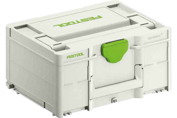 Festool SYS3 M 187 Værktøjskasse Grøn, Hvid