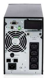 Digitus DN-170130 UPS-enhed Dobbeltkonvertering (online) 1 kVA 1000 W 4 AC stikkontakt(er)