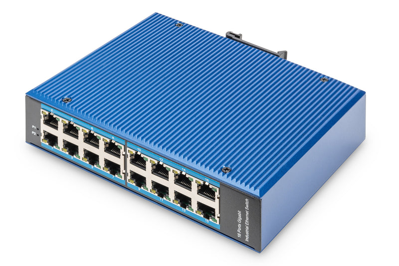 Digitus DN-651129 netværksswitch Ikke administreret Gigabit Ethernet (10/100/1000) Blå