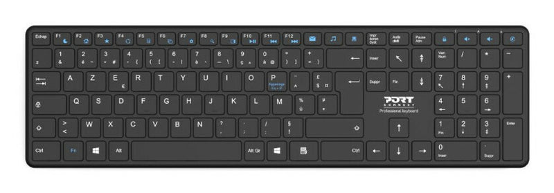 Port Designs 900903RNO tastatur Hjem Bluetooth Norsk Sort