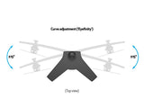 Multibrackets 7419 skærmbeslag og -stativer 81,3 cm (32") Skrivebord Sort