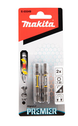 Makita E-03349 skruetrækker bit 2 stk