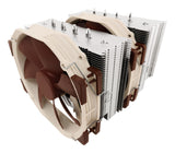 Noctua NH-D15 SE-AM4 Computerkølesystem Processor Køler Beige, Brun, Rustfrit stål