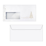 Sigel DU084 kuvert DL (110 x 220 mm) Hvid 50 stk