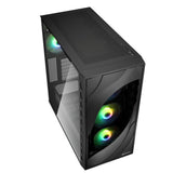 Sharkoon REBEL C80G RGB Midi Tower Sort