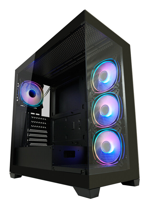 LC-Power LC-715B-ON computeretui Midi Tower Sort