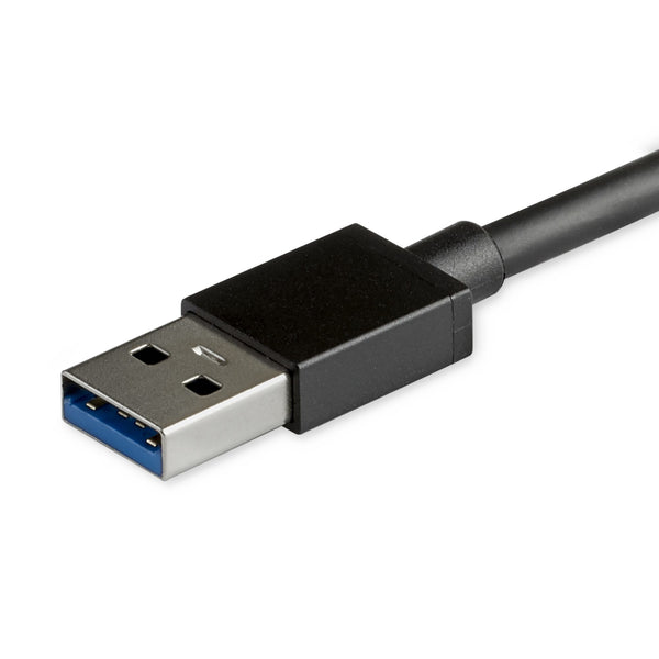StarTech.com HB30A4AIB interface hub USB 3.2 Gen 1 (3.1 Gen 1) Type-A 5000 Mbit/s Sort