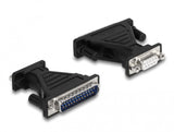 DeLOCK 61314 kabel kønsskifter USB A RS-232 Sort