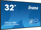 iiyama LH3241S-B2 skilte display Kiosk design 80 cm (31.5") LED 350 cd/m² Fuld HD Sort 24/7