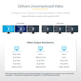 StarTech.com MST14DP123DP video-splitter DisplayPort 3x DisplayPort